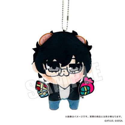 Persona 5 Royal Protagonist x Bkub Plush Mascot 08. Charm Rank 5
