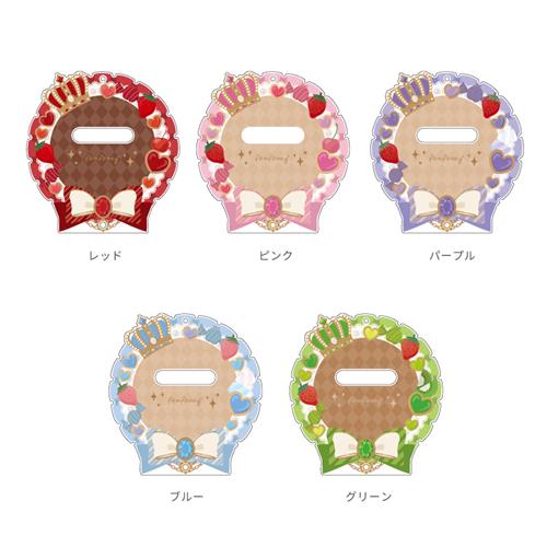 Fukuya Can Badge Acrylic Frame 7580 Sweets Rosette
