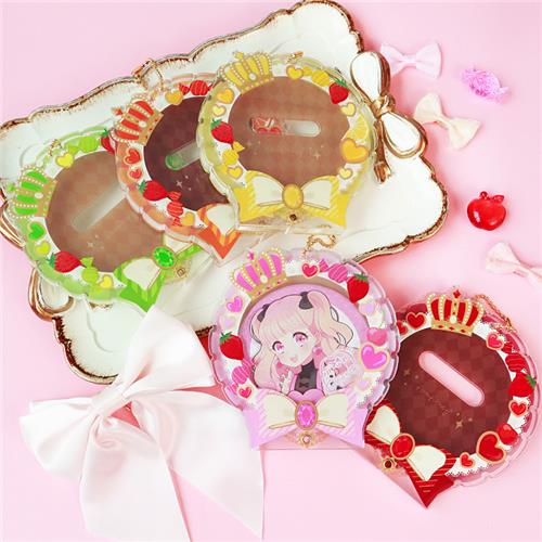 Fukuya Can Badge Acrylic Frame 7580 Sweets Rosette