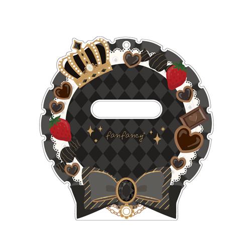 Fukuya Can Badge Acrylic Frame 7580 Sweets Rosette