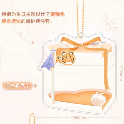 【Pre-order】Love and Deepspace Caleb 2026 Birthday Your Skyblue Series Chibi Badge & Protector Set