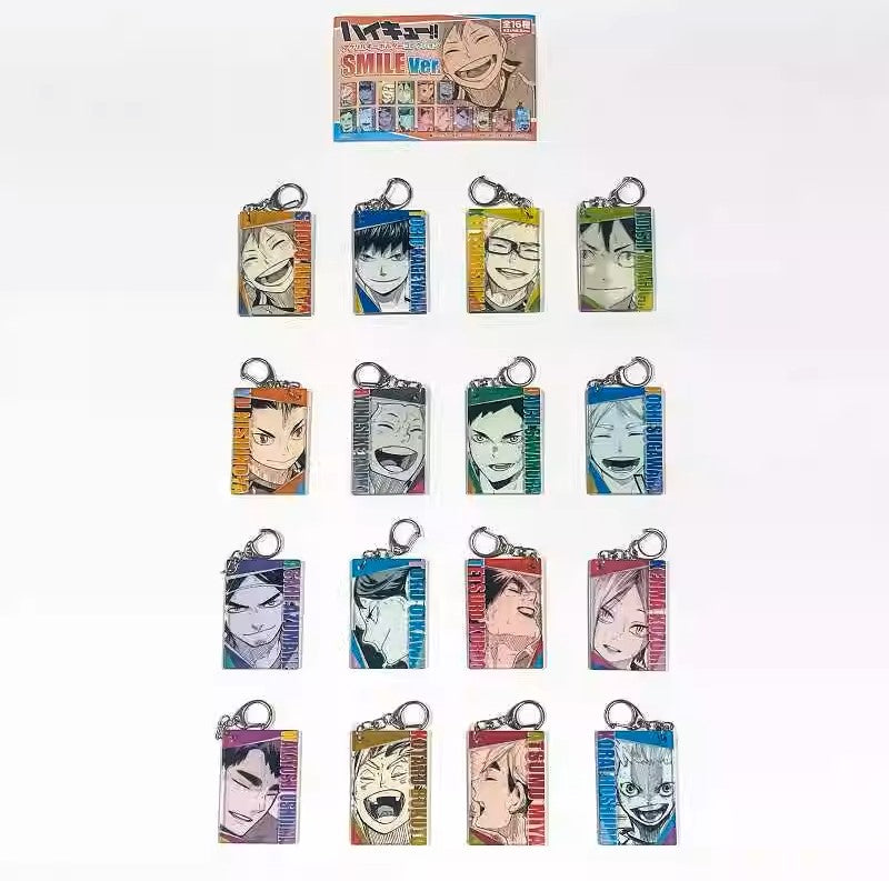 Haikyu!! Smile Ver. Acrylic Keychain All 16 Types - 1 Random