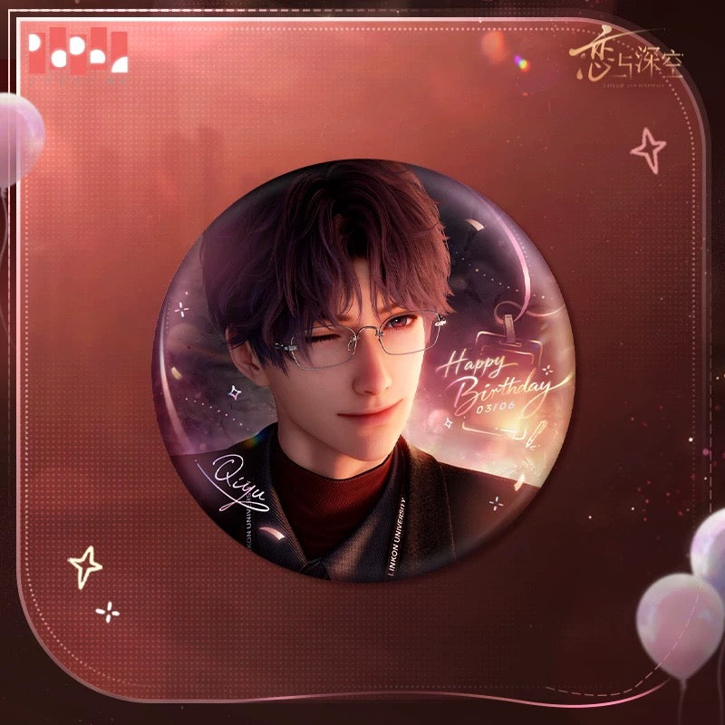 【Pre-order】Love and Deepspace Rafayel 2026 Birthday Duskbright Steps Series Badge B