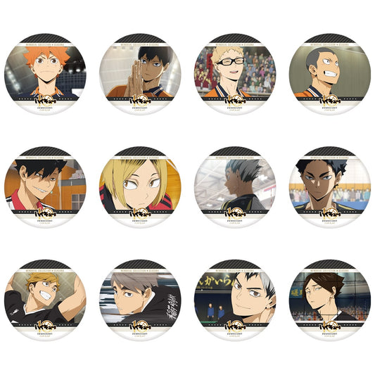 Haikyu!! Trading Can Badge Memorial Collection SEASON 4 - All 12 types - 1 Random