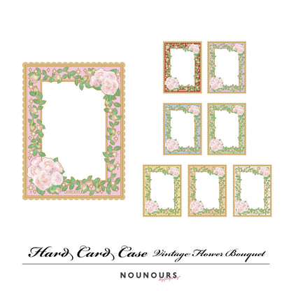 Fukuya Card Size Vintage Flower Bouquet