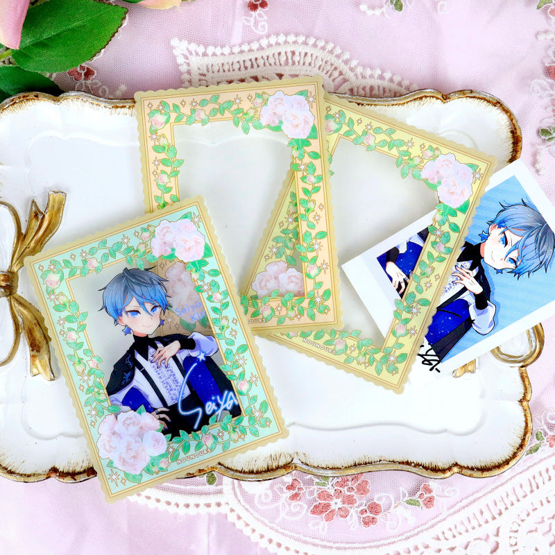Fukuya Card Size Vintage Flower Bouquet