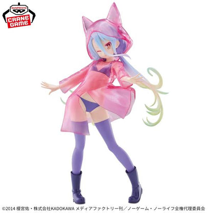 No Game No Life - Shiro Espresto Glittery Raincoat Figure