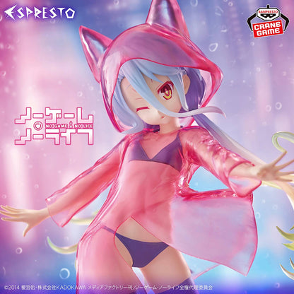 No Game No Life - Shiro Espresto Glittery Raincoat Figure