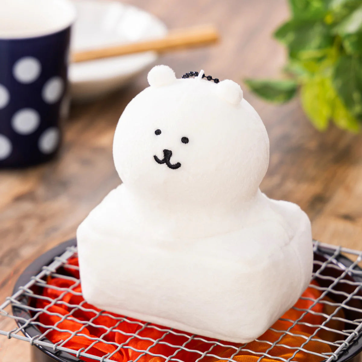Nagano Characters Mochi Joke Bear Mascot Plush
