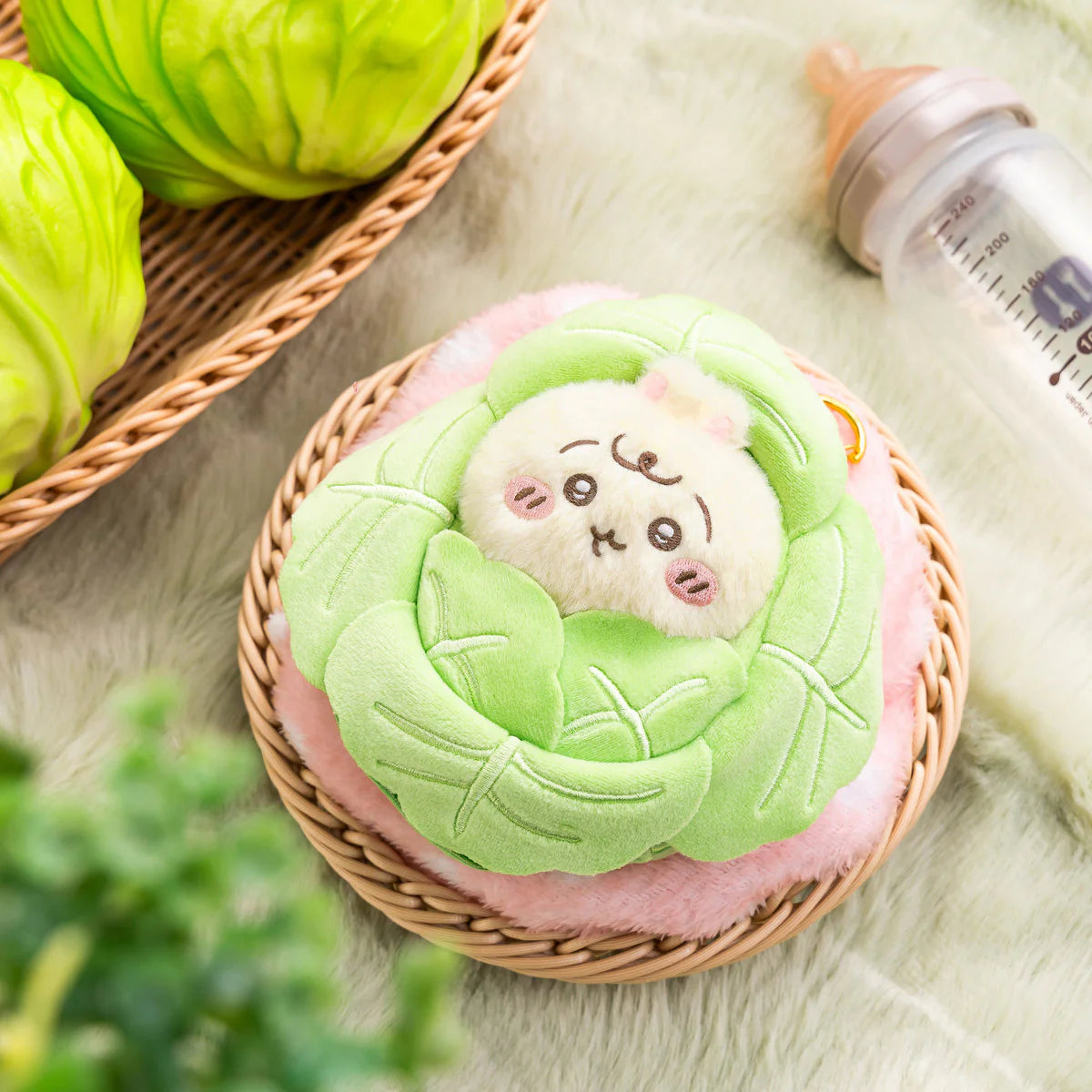 Chiikawa Baby Cabbage Wrapped Ver. Mascot Usagi