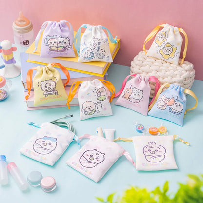 Chiikawa Baby Ver. Mini Drawstring Pouch - 1 Random