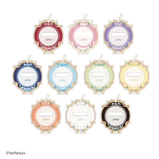 Fukuya Can Badge Acrylic Frame 57 Petit Rococo - Yellow