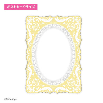 Fukuya Card Size Old Rose Lace - Yellow