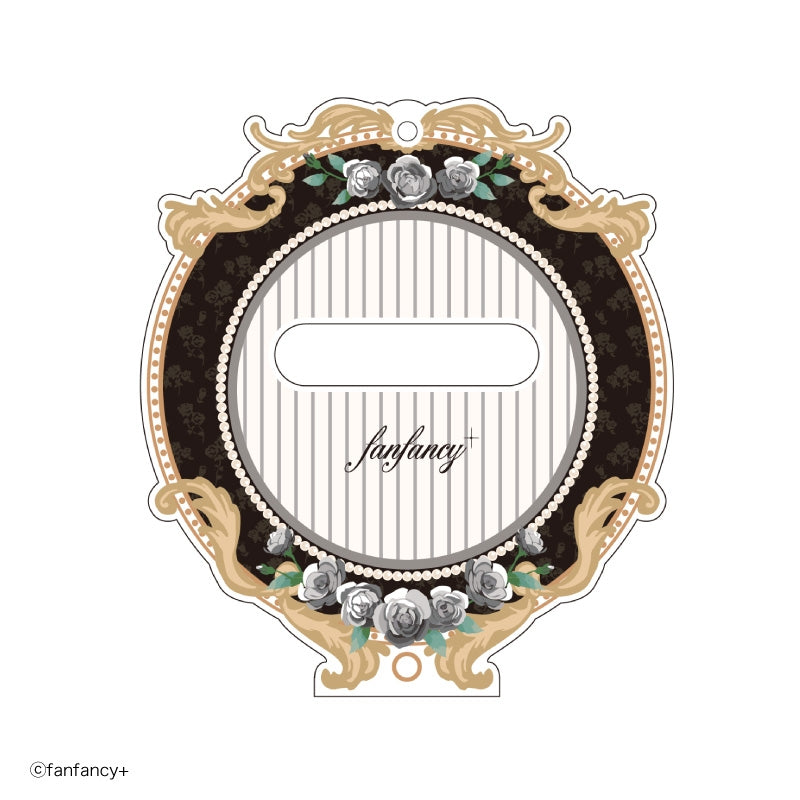Fukuya Can Badge Acrylic Frame 57 Petit Rococo - Yellow