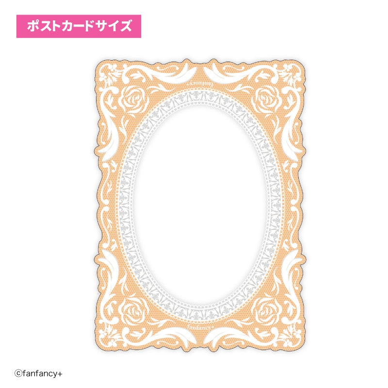 Fukuya Card Size Old Rose Lace - Orange