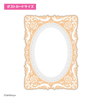 Fukuya Card Size Old Rose Lace - Orange