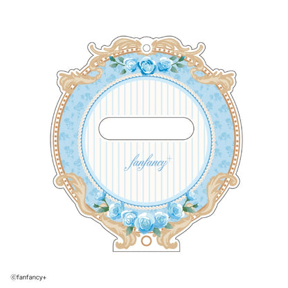 Fukuya Can Badge Acrylic Frame 57 Petit Rococo - Yellow