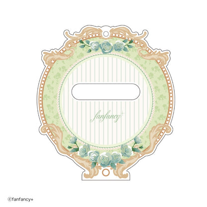 Fukuya Can Badge Acrylic Frame 57 Petit Rococo - Yellow