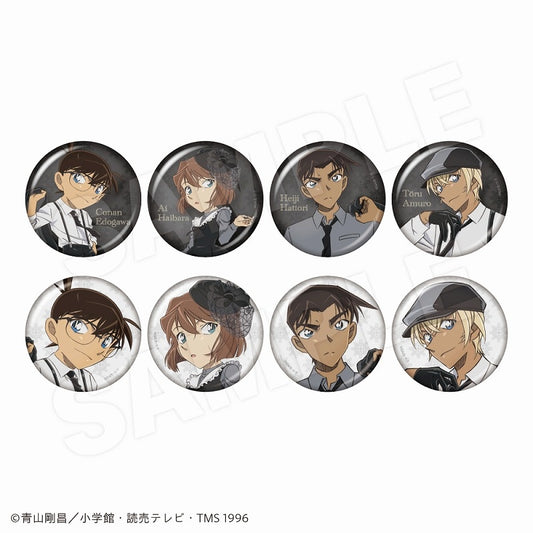 Detective Conan Character Badge Collection - All 8 Types - 1 Random