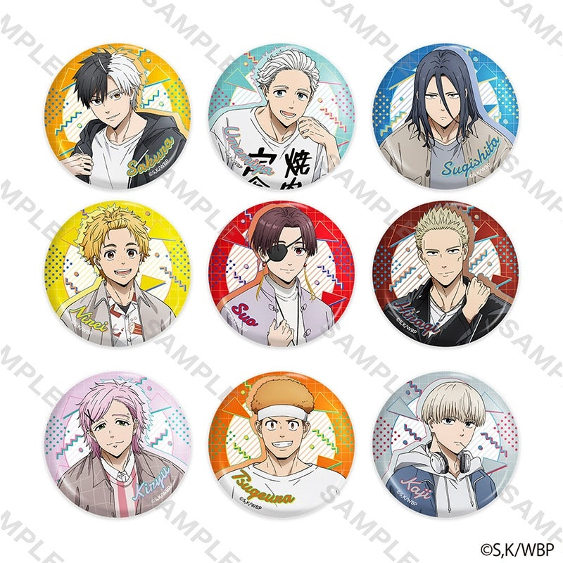 WIND BREAKER Trading Can Badge Casual Outfit Ver.- All 9 Types - 1 Random