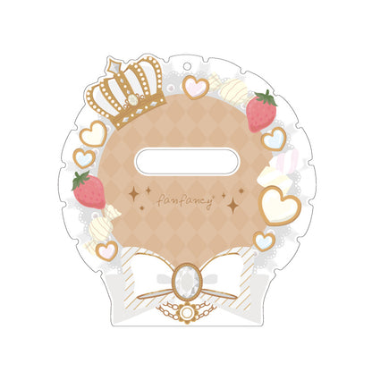 Fukuya Can Badge Acrylic Frame 7580 Sweets Rosette